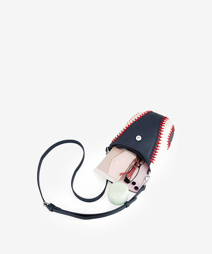 MLB Boston Red Sox Leather Crossbody Bag