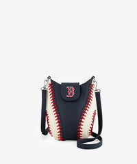 MLB Boston Red Sox Leather Crossbody Bag