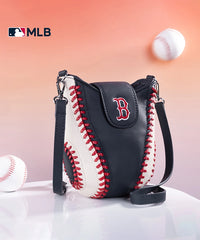 MLB Boston Red Sox Leather Crossbody Bag