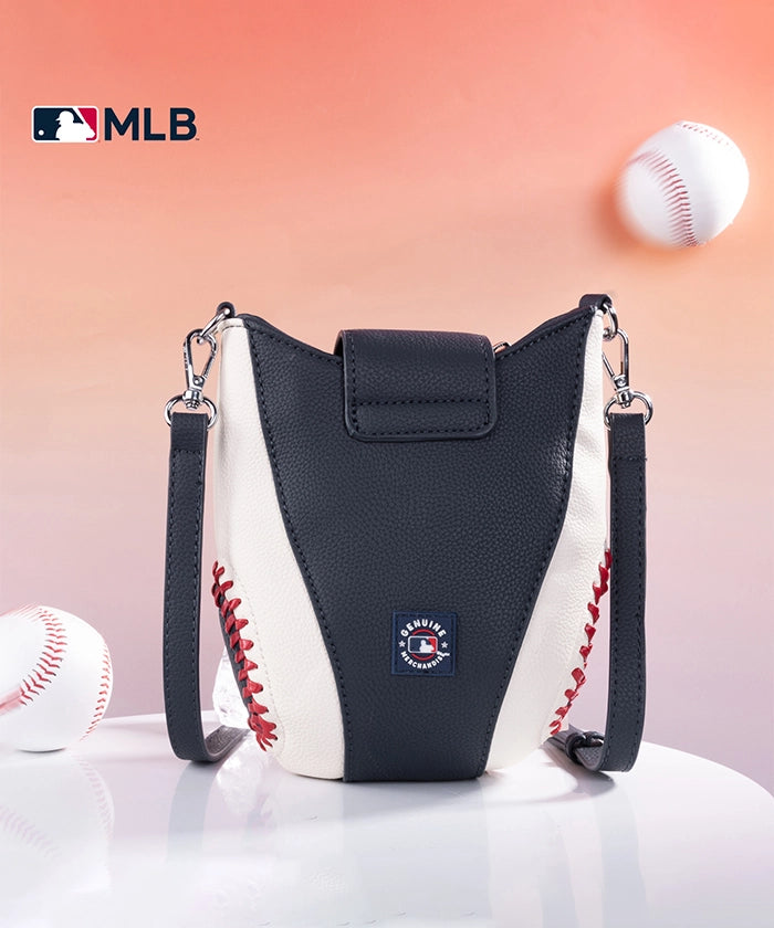 MLB Boston Red Sox Leather Crossbody Bag