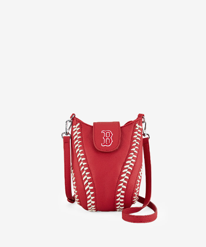 MLB Boston Red Sox Leather Crossbody Bag