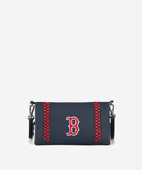 MLB Boston Red Sox Leather Crossbody Purse