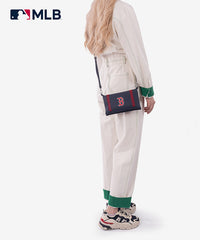 MLB Boston Red Sox Leather Crossbody Purse