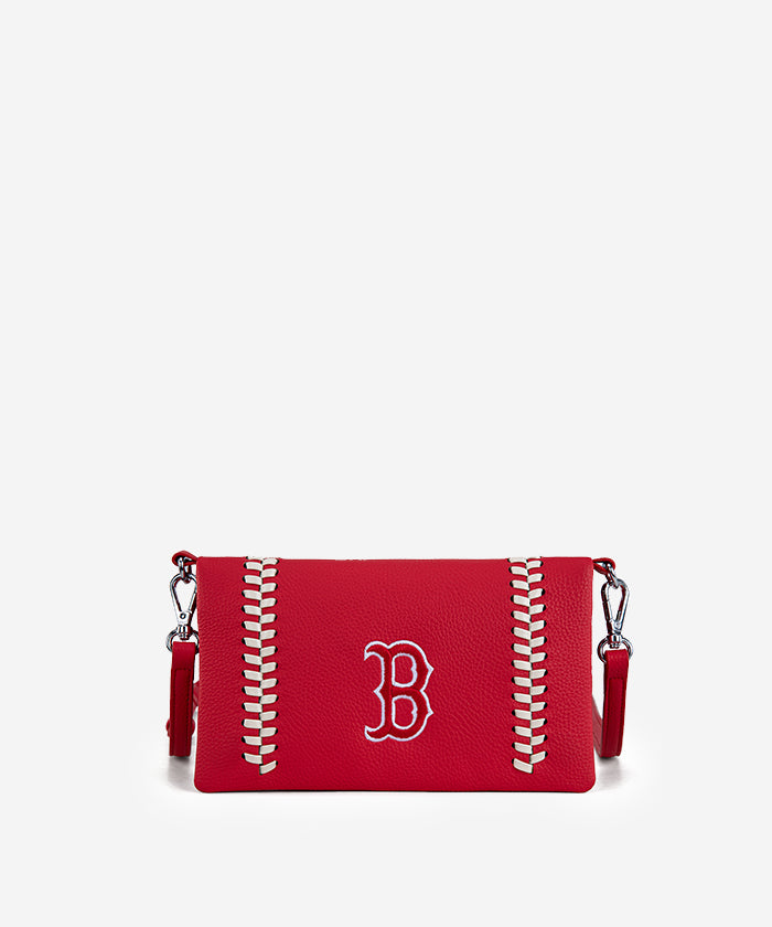 MLB Boston Red Sox Leather Crossbody Purse