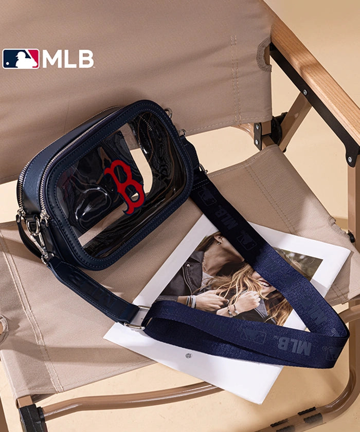 MLB Boston Red Sox Clear Crossbody Bag