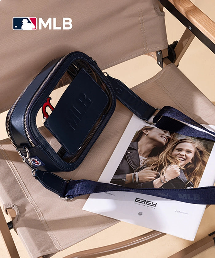 MLB Boston Red Sox Clear Crossbody Bag