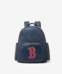MLB Boston Red Sox Leather Baseball Backpack