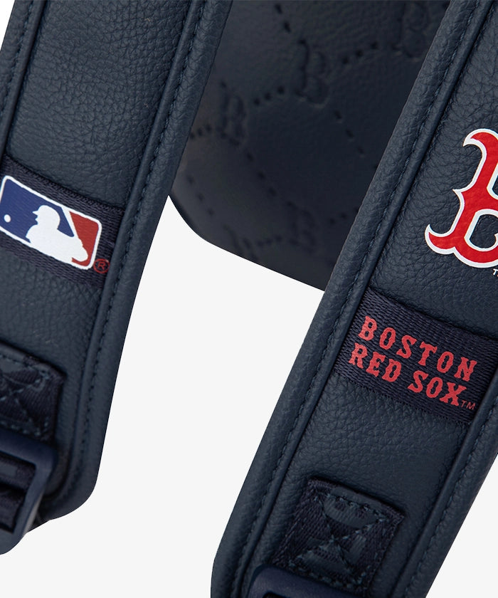 MLB Boston Red Sox Leather Baseball Backpack
