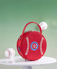 MLB Chicago Cubs Leather Circle Crossbody Bag