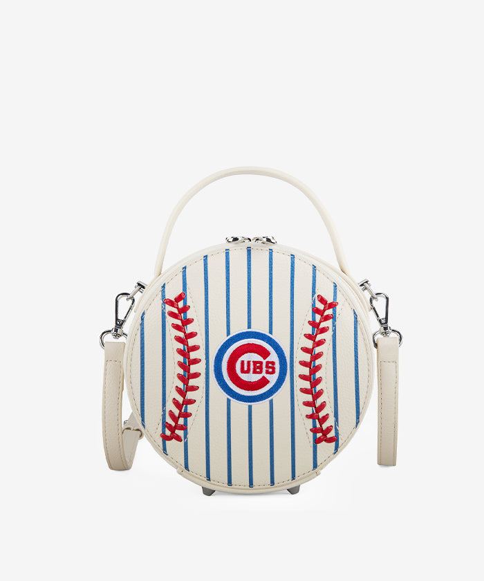 MLB Chicago Cubs Leather Circle Crossbody Bag
