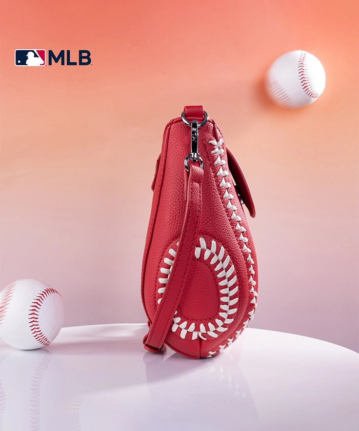 MLB Chicago Cubs Leather Crossbody Bag