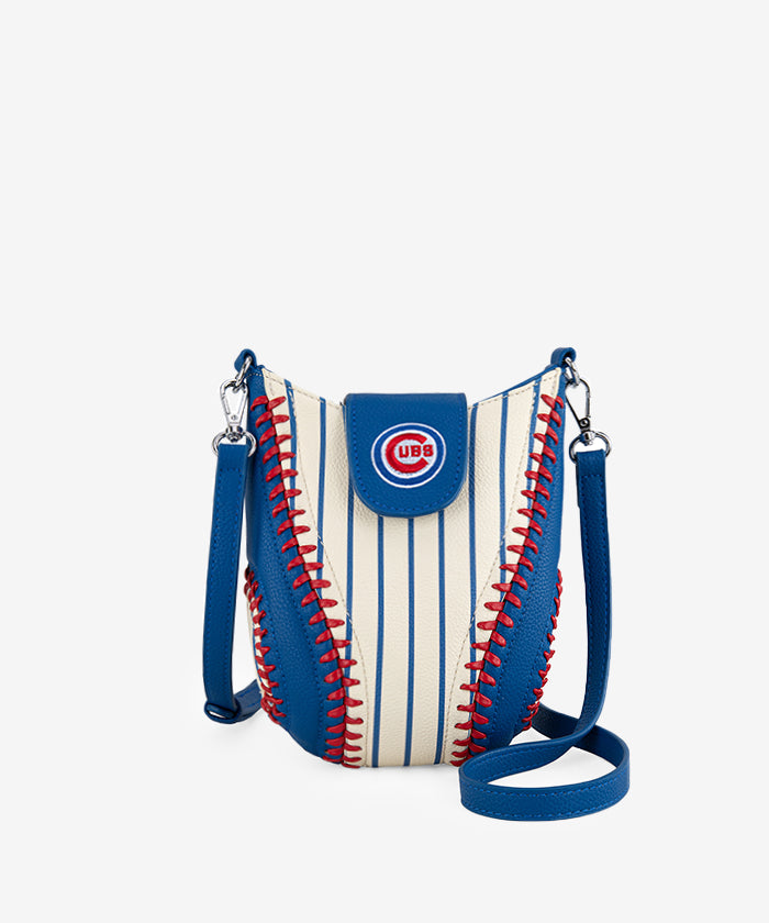 MLB Chicago Cubs Leather Crossbody Bag