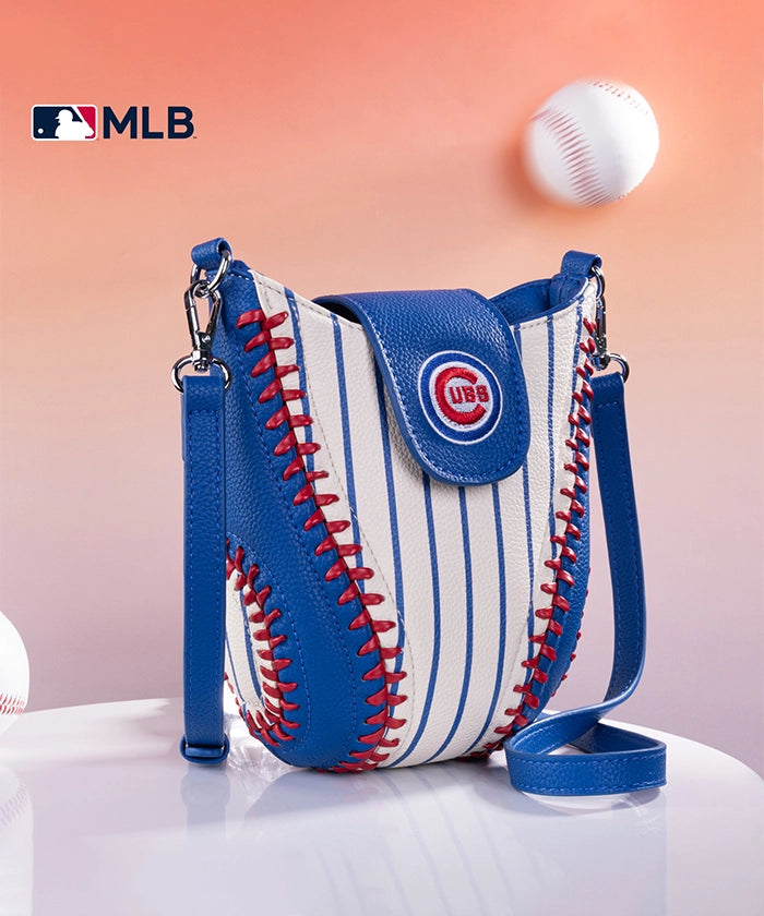 MLB Chicago Cubs Leather Crossbody Bag
