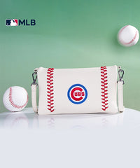 MLB Chicago Cubs Leather Crossbody Purse