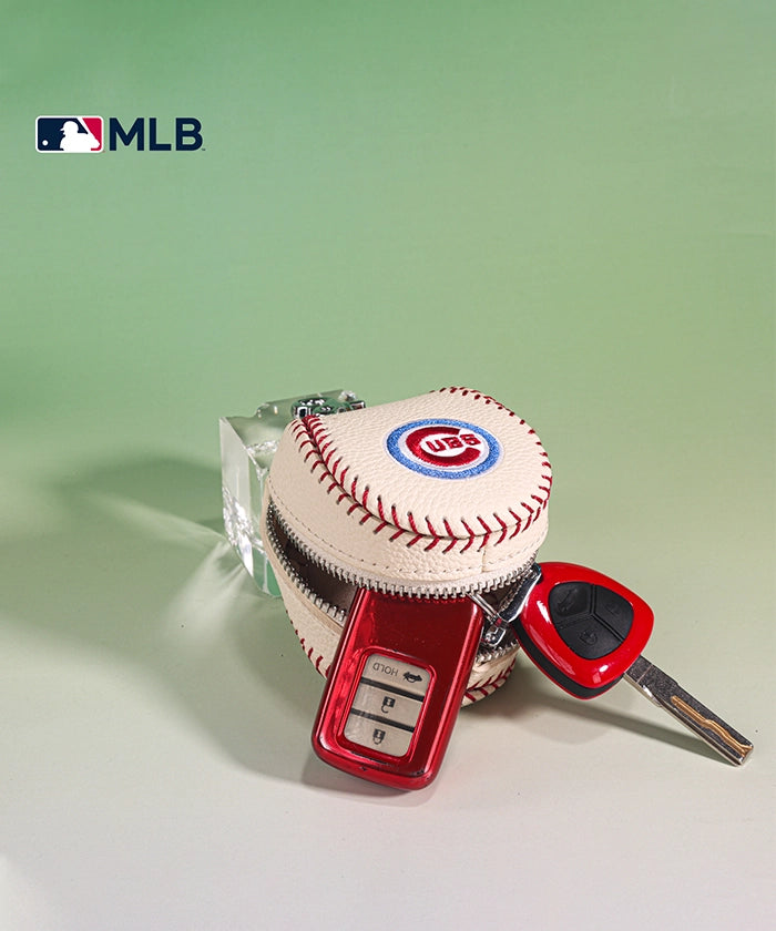 MLB Chicago Cubs Team Coin Pouch Keychain