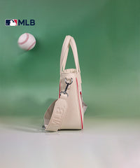 MLB Cleveland Guardians Team Tote with Baseball Coin Pouch