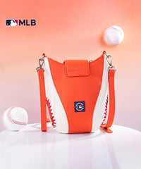 MLB Houston Astros Leather Crossbody Bag