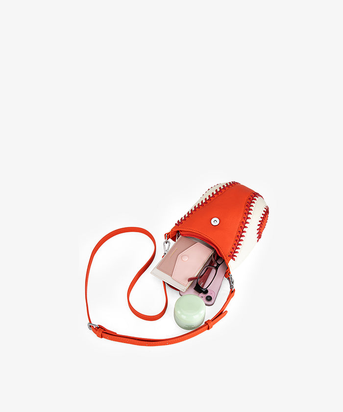 MLB Houston Astros Leather Crossbody Bag