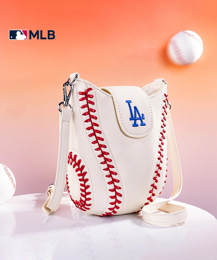 MLB Los Angeles Dodgers Leather Crossbody Bag