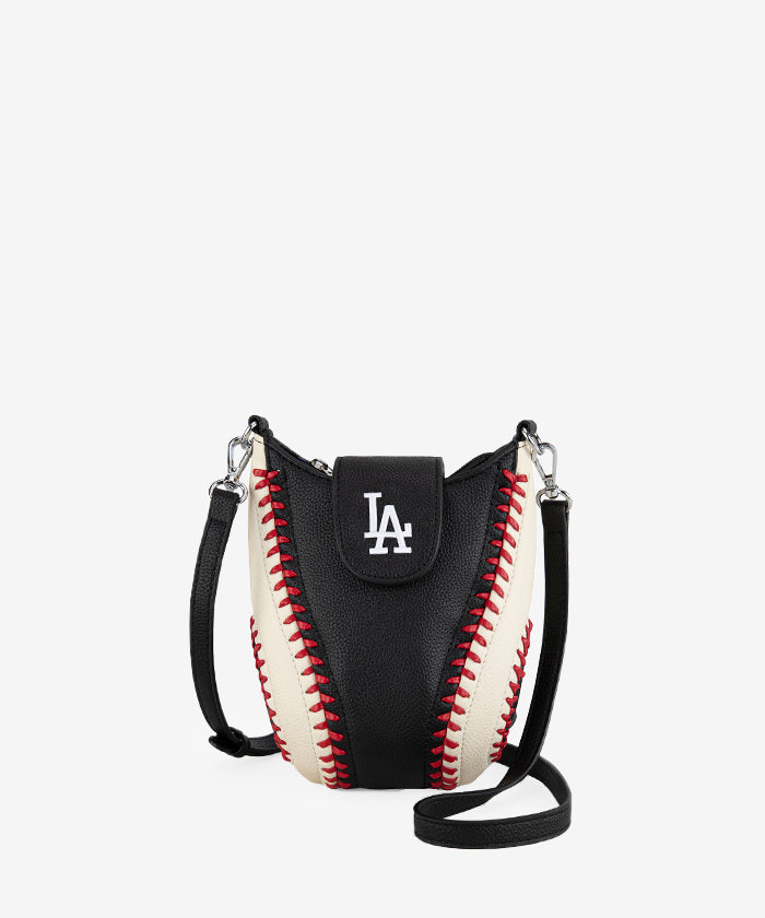 MLB Los Angeles Dodgers Leather Crossbody Bag