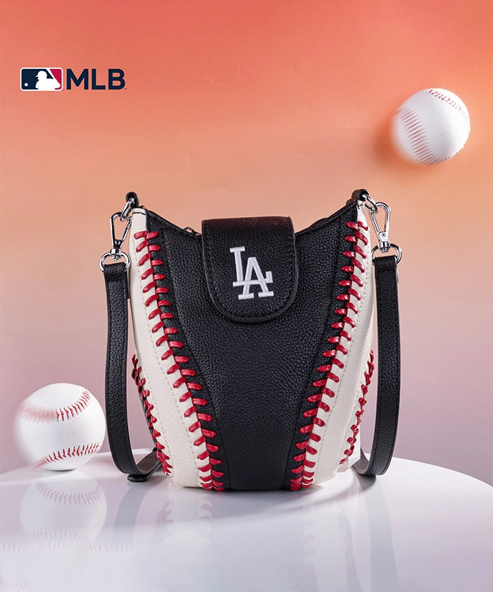 MLB Los Angeles Dodgers Leather Crossbody Bag