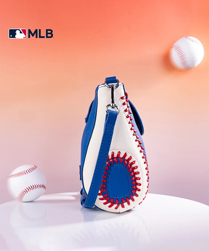 MLB Los Angeles Dodgers Leather Crossbody Bag