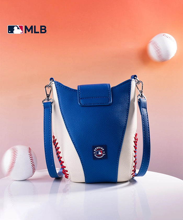 MLB Los Angeles Dodgers Leather Crossbody Bag