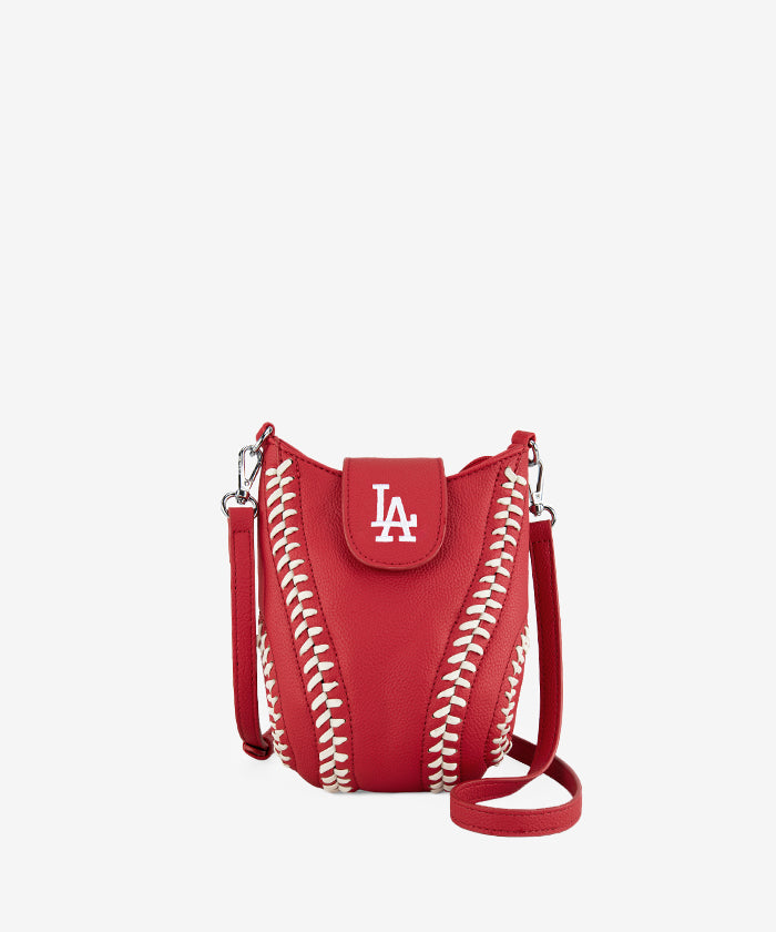 MLB Los Angeles Dodgers Leather Crossbody Bag