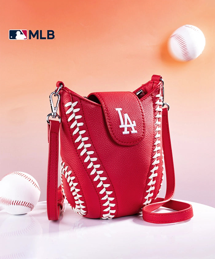 MLB Los Angeles Dodgers Leather Crossbody Bag