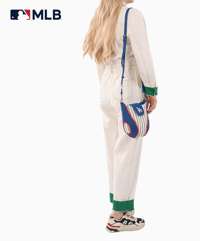 MLB Los Angeles Dodgers Leather Crossbody Bag