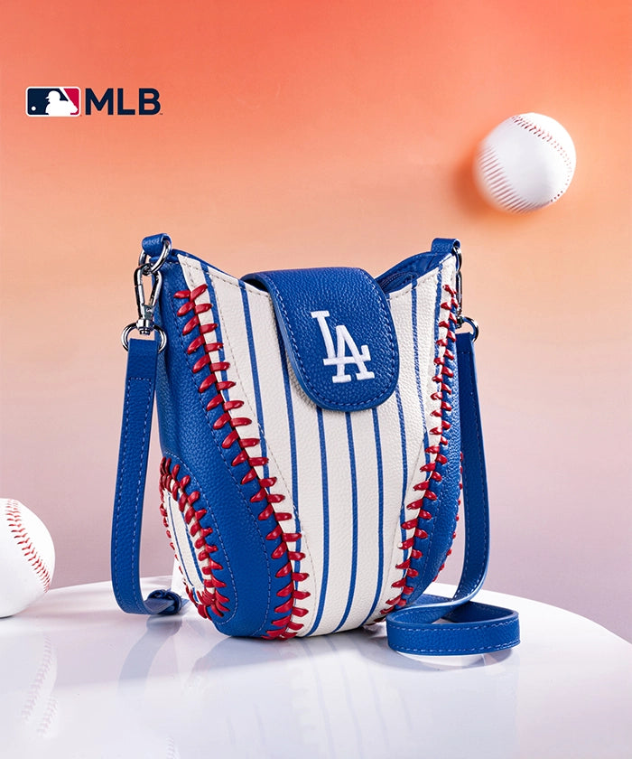 MLB Los Angeles Dodgers Leather Crossbody Bag