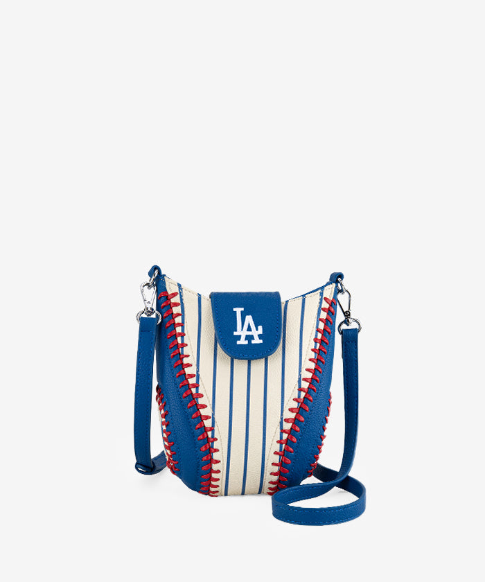 MLB Los Angeles Dodgers Leather Crossbody Bag