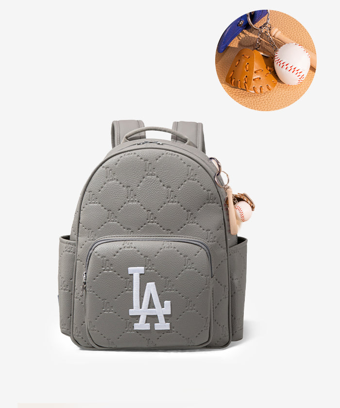 MLB Los Angeles Dodgers Leather Baseball Backpack