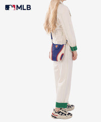 MLB New York Mets Leather Crossbody Bag