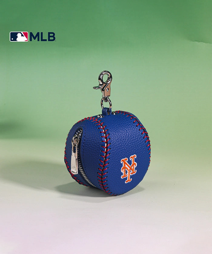 MLB New York Mets Team Coin Pouch Keychain