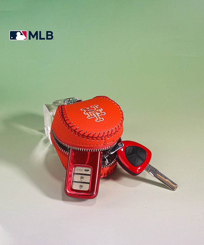 MLB New York Mets Team Coin Pouch Keychain
