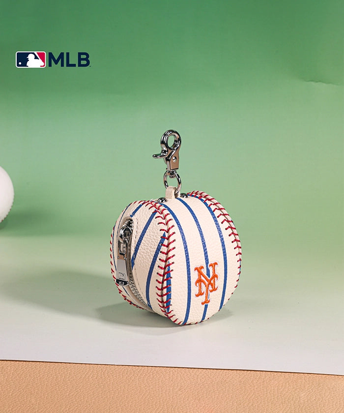 MLB New York Mets Team Coin Pouch Keychain