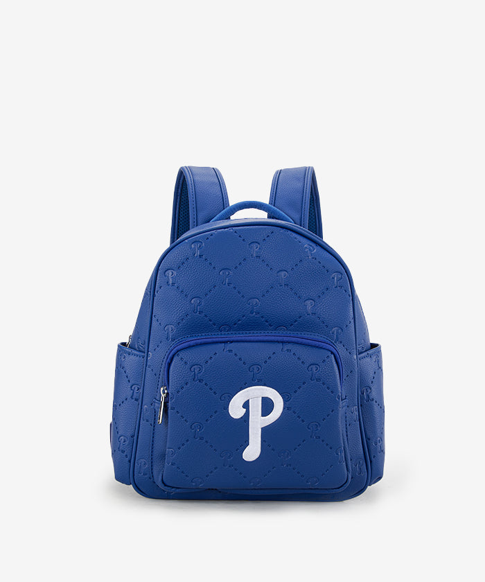 MLB Philadelphia Phillies Leather Baseball Backpack