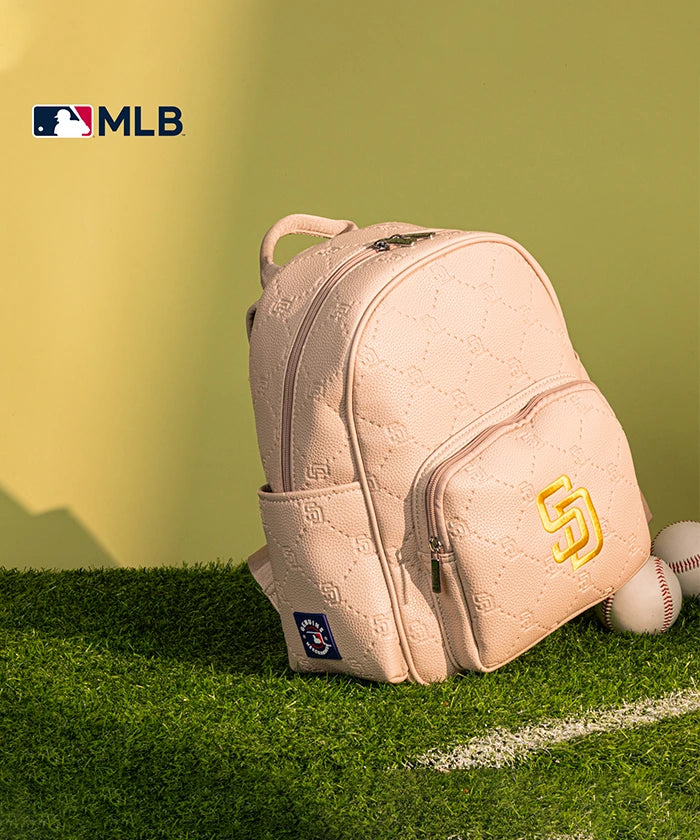 MLB San Diego Padres Leather Baseball Backpack