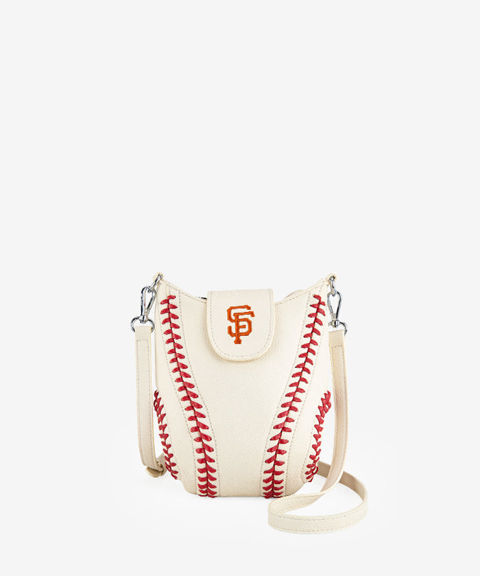 MLB San Francisco Giants Leather Crossbody Bag