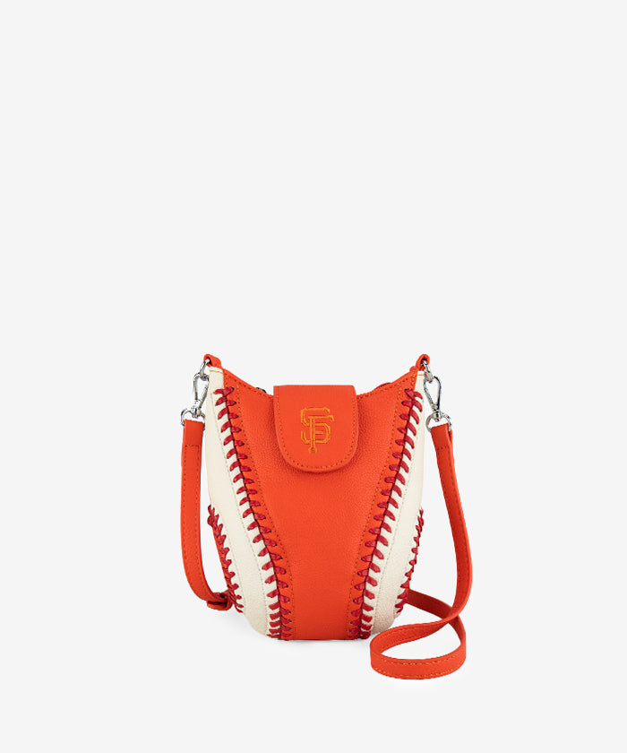 MLB San Francisco Giants Leather Crossbody Bag