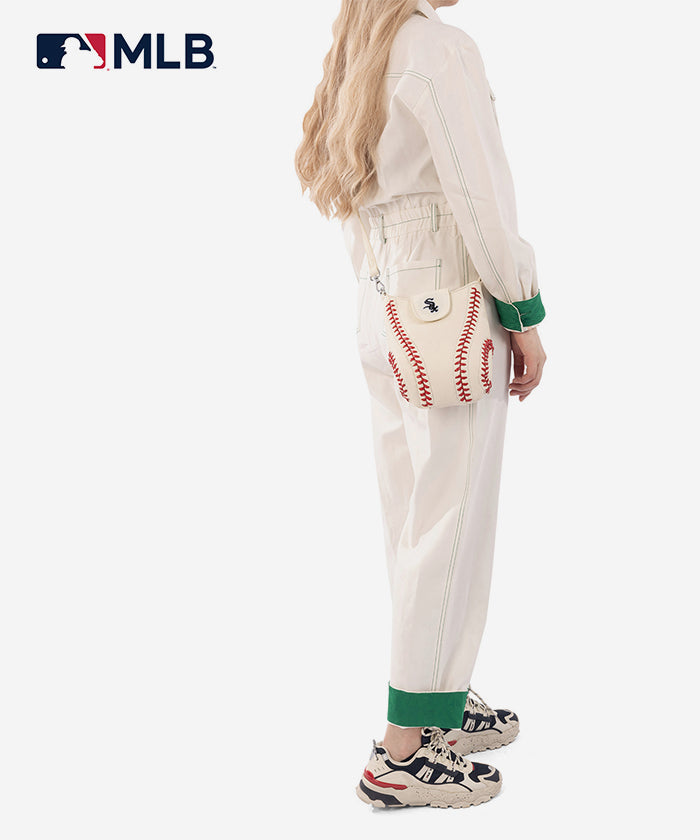 MLB Chicago White Sox Leather Crossbody Bag