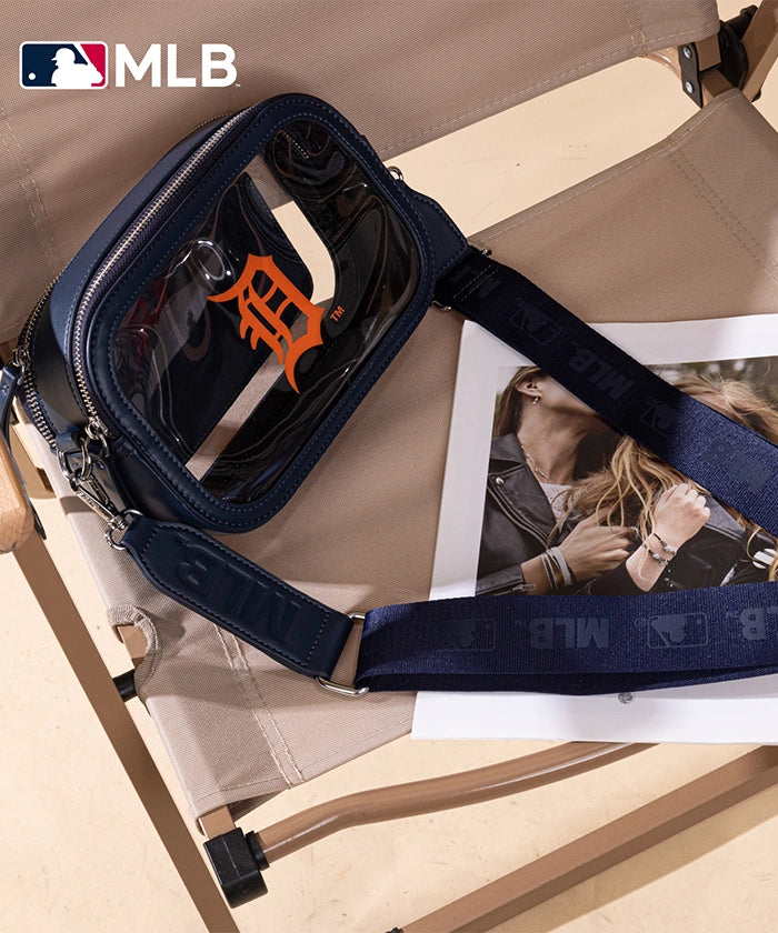 MLB Detroit Tigers Clear Crossbody Bag