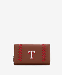 MLB Texas Rangers Leather Wallet