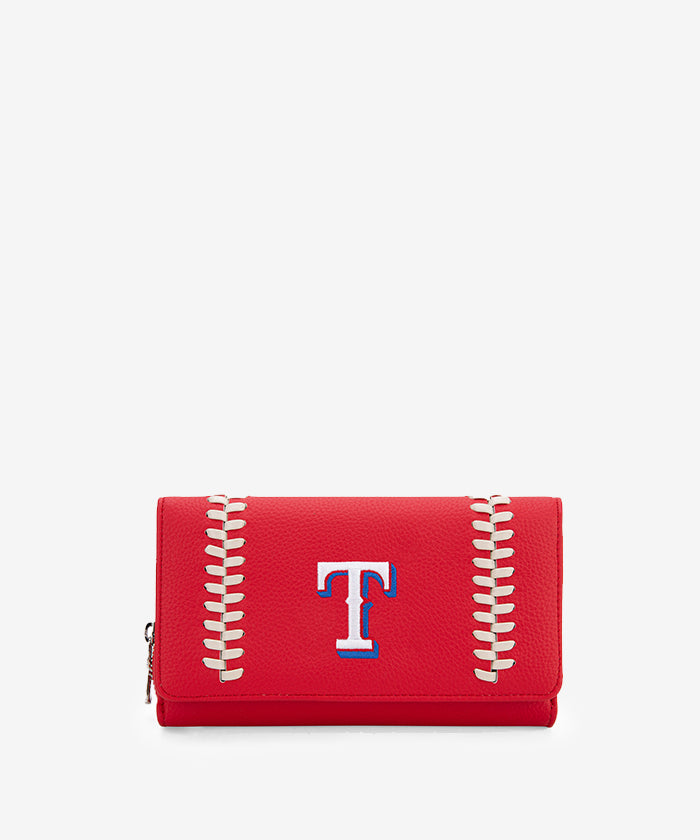 MLB Texas Rangers Leather Wallet