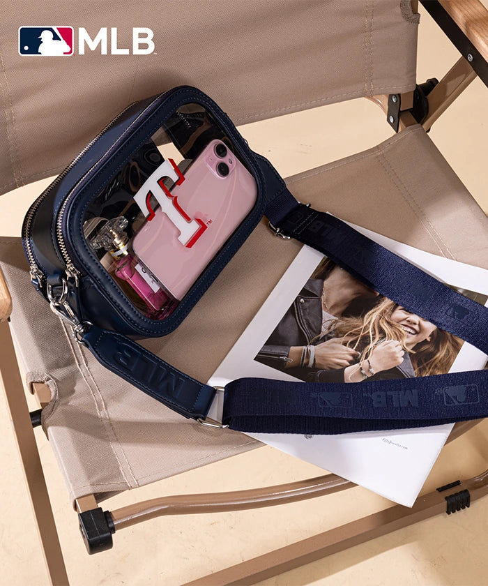 MLB Texas Rangers Clear Crossbody Bag