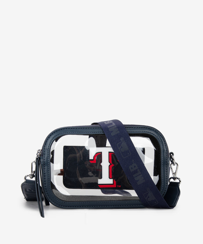 MLB Texas Rangers Clear Crossbody Bag