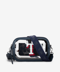 MLB Texas Rangers Clear Crossbody Bag