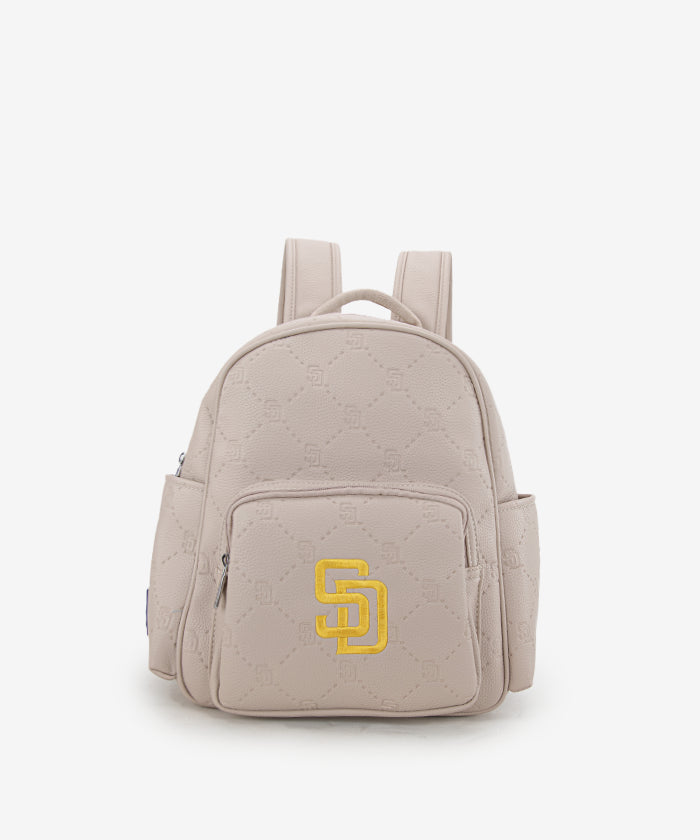 MLB San Diego Padres Leather Baseball Backpack