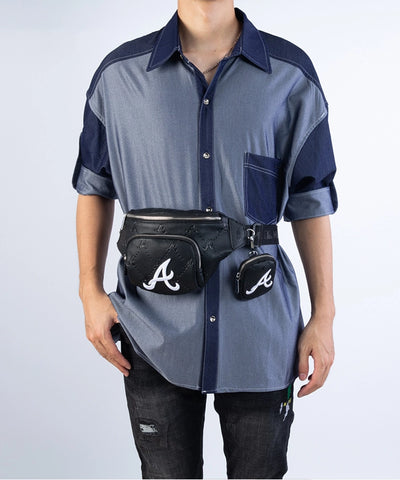 MLB_Atlanta_Braves_Fanny_Pack_Black